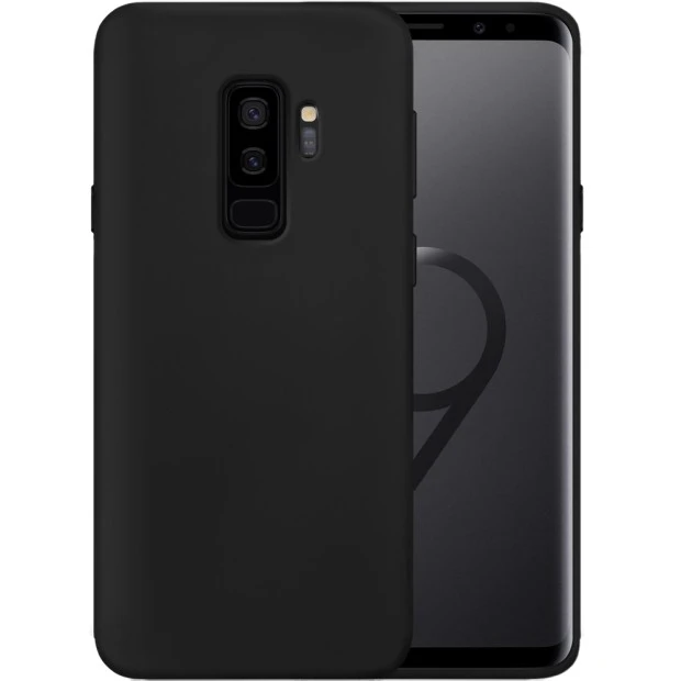 Силикон Original 360 Case Samsung Galaxy S9 Plus (Чёрный)