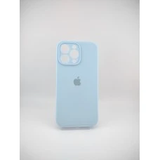 Силикон Original RoundCam Case Apple iPhone 14 Pro Max (53) Sky Blue