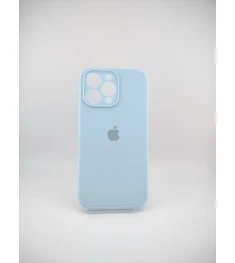 Силіконовий чохол Original RoundCam для Apple iPhone 14 Pro Max (53) блакитного ..