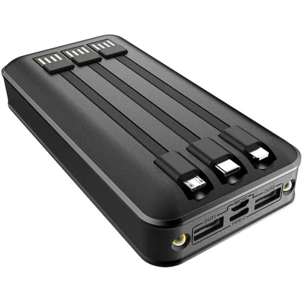 PowerBank Denmen DP22 30000mAh 2.1A (Black)