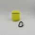 Чохол для навушників Full Silicone Case with Microfiber Apple AirPods (47) Lemonade