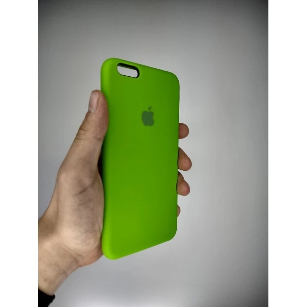 Силикон Original Case Apple iPhone 6 Plus / 6s Plus (27) Grass Green