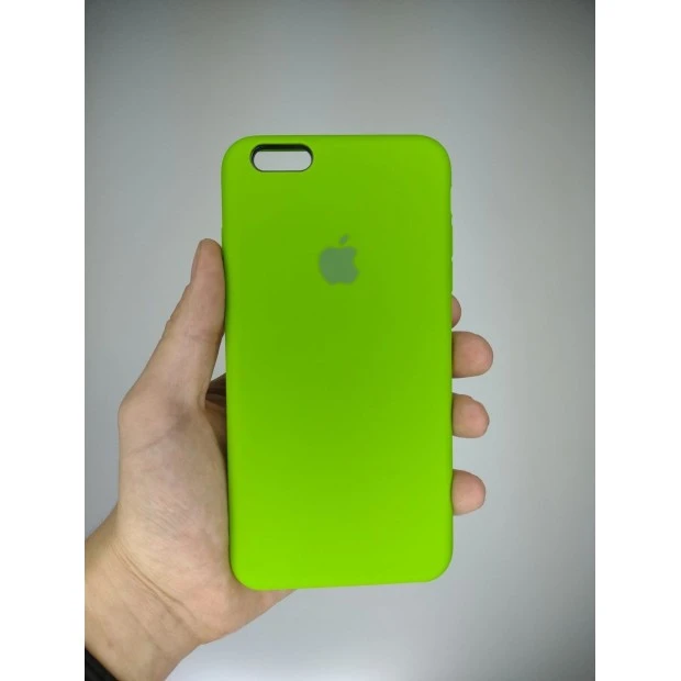 Силикон Original Case Apple iPhone 6 Plus / 6s Plus (27) Grass Green