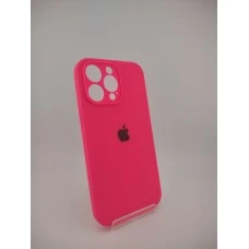 Чохол Силіконовий Оригінальний RoundCam для Apple iPhone 14 Pro Max (31) Барбі Рожевий