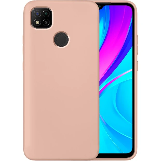 Силикон Original 360 Case Xiaomi Redmi 9C (Пудровый)