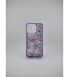 Силикон Soft Sparkles Apple iPhone 14 Pro (Purple)