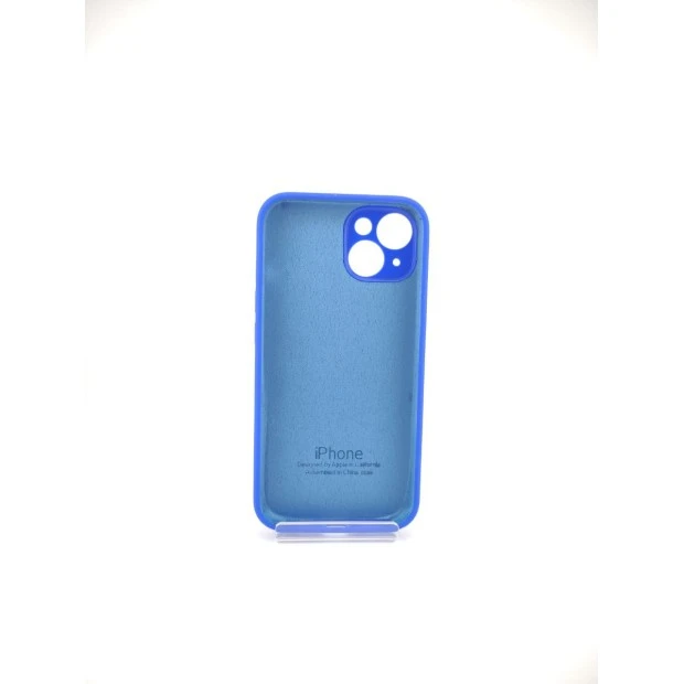 Силіконовий Оригінальний Чехол RoundCam для Apple iPhone 14 (48) Ультрамарин