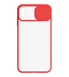 Накладка Totu Curtain Apple IPhone X / XS (Красный)