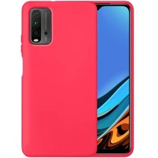 Силикон Original 360 Case Xiaomi Redmi 9T (Малиновый)