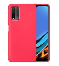 Силикон Original 360 Case Xiaomi Redmi 9T (Малиновый)
