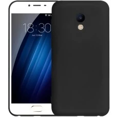 Силиконовый чехол iNavi Color Meizu M3 Mini / Meizu M3s Mini (Черный)