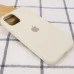 Силіконовий оригінальний чохол для Apple iPhone 15 (41) твердий білий Силіконовий оригінальний чохол для Apple iPhone 15 (41) твердий білий