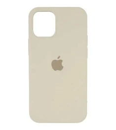Силіконовий оригінальний чохол для Apple iPhone 15 (41) твердий білий