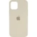 Силіконовий оригінальний чохол для Apple iPhone 15 (41) твердий білий Силіконовий оригінальний чохол для Apple iPhone 15 (41) твердий білий