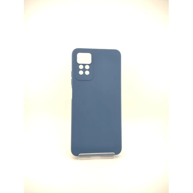 Силіконовий чохол Original Xiaomi Redmi Note 12 Pro 4G (ShutCam) (Темно-синій)