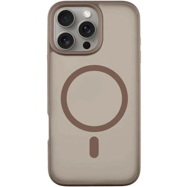 Накладка Blueo Skin Friendly Anti-Drop with MagSafe Apple iPhone 16 Pro (Gold)