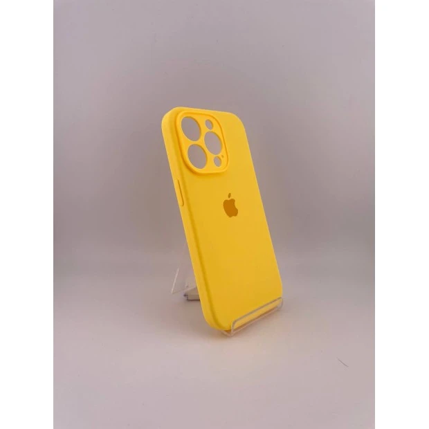 Силикон Original RoundCam Case Apple iPhone 14 Pro (74) Sunflower