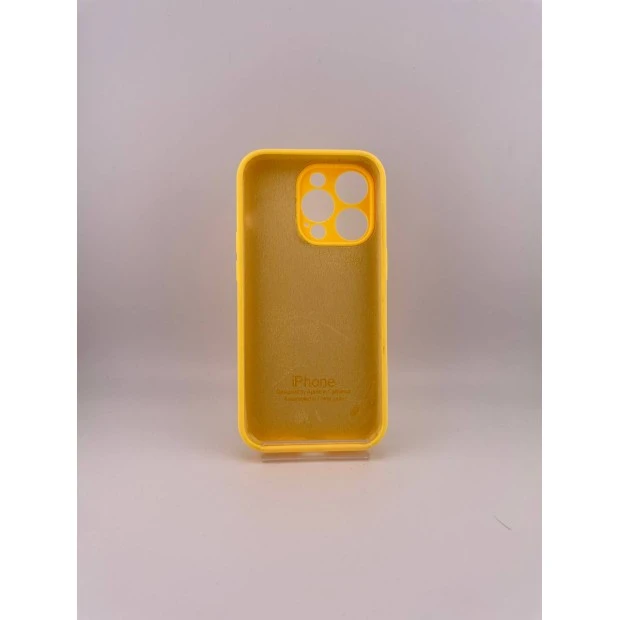 Силикон Original RoundCam Case Apple iPhone 14 Pro (74) Sunflower