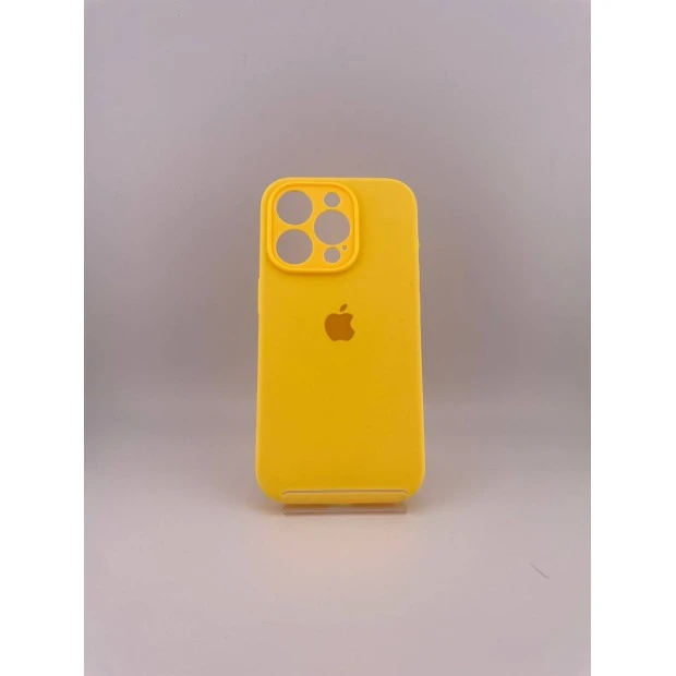 Силикон Original RoundCam Case Apple iPhone 14 Pro (74) Sunflower