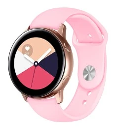 Ремешок SmartWatch силиконовый для Samsung Gear 3 22мм Light Pink