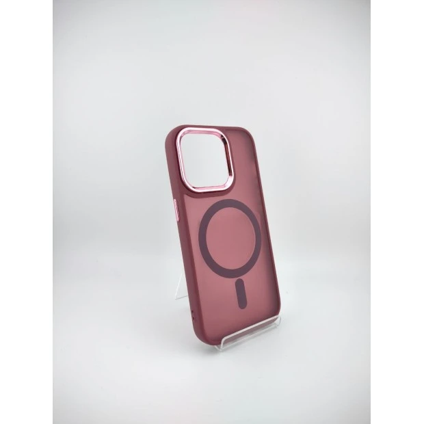 Накладка Totu Space Magsafe Apple iPhone 14 Pro (Бордовый)