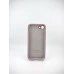 Силіконовий оригінальний квадратно-круглий чохол для Apple iPhone 7  /  8  /  SE (01) Воронова ягода