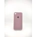 Силіконовий оригінальний квадратно-круглий чохол для Apple iPhone 7  /  8  /  SE (01) Воронова ягода