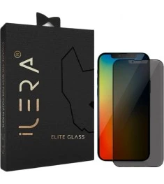 Защитное стекло iLera DeLuxe Incognito Apple iPhone 15 Pro Max (Black) iLInDL15P..
