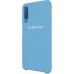 Силиконовый чехол Original Case Samsung Galaxy A70 (2019) (Голубой) Силиконовый чехол Original Case Samsung Galaxy A70 (2019) (Голубой)