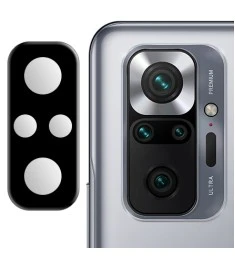 Защитное 3D стекло на камеру Xiaomi Redmi Note 10 Pro black