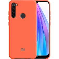 Силикон Original Case Logo Xiaomi Redmi Note 8T (Оранжевый)