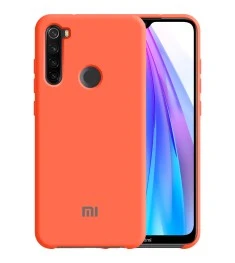 Силикон Original Case Logo Xiaomi Redmi Note 8T (Оранжевый)