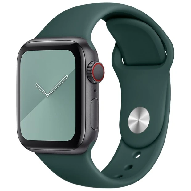 Ремешок Apple Watch Silicone 38 / 40mm (03) Dark Olive