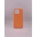 Чохол Silicone Case with MagSafe для Apple iPhone 15 Pro (Orange Sorbet) Чохол Silicone Case with MagSafe для Apple iPhone 15 Pro (Orange Sorbet)