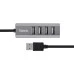 Переходник USB HUB Hoco HB1 (4 порта) (Чёрный) Переходник USB HUB Hoco HB1 (4 порта) (Чёрный)