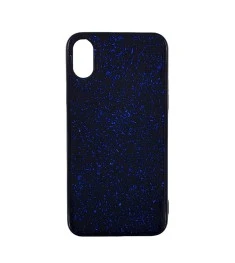 Накладка Confetti Apple iPhone X / XS (Синий)