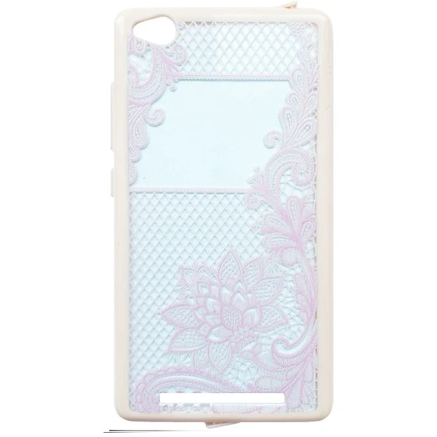 Силиконовый чехол Pattern Xiaomi Redmi 4a (Розовый)