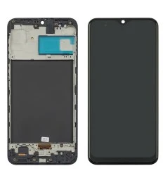 Дисплей для Samsung M305 Galaxy M30 с чёрным тачскрином и корпусной рамкой OLED