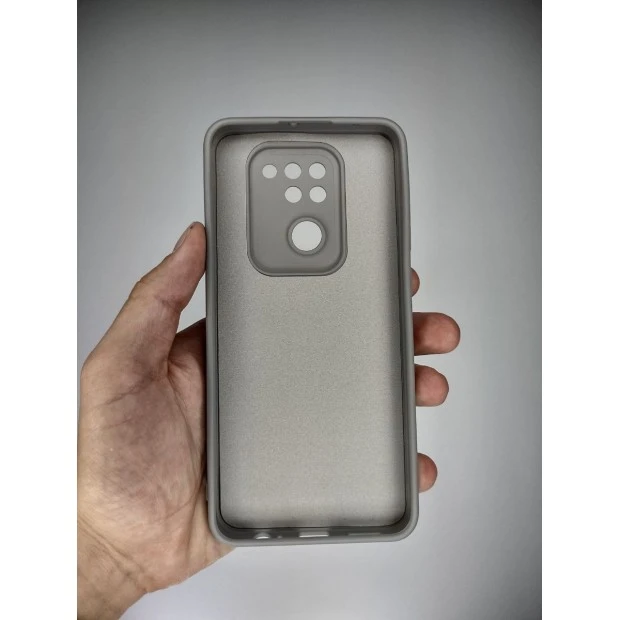 Силикон Original ShutCam Xiaomi Redmi Note 9S / Note 9 Pro (Серый)