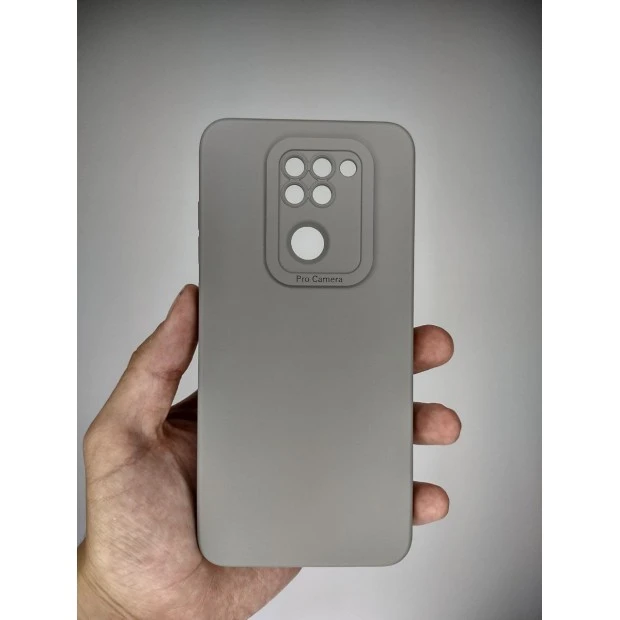 Силикон Original ShutCam Xiaomi Redmi Note 9S / Note 9 Pro (Серый)
