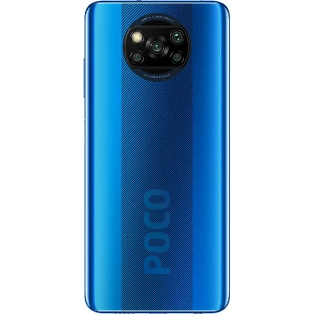 Мобільний телефон Xiaomi Poco X3 6 / 64GB (Cobalt Blue)