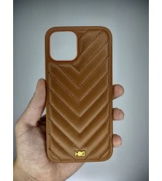 Силикон HDD YSL Apple iPhone 12 Pro Max (Коричневый)
