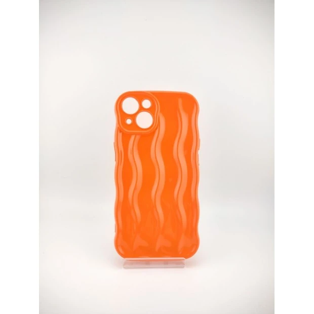 Чохол WAVE Lines Case для Apple iPhone 13 (Помаранчевий)