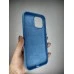Силіконовий оригінальний чохол для Apple iPhone 13 Pro Max (45) Denim Blue