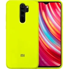 Силикон Original Case Xiaomi Redmi Note 8 Pro (Лимонный)