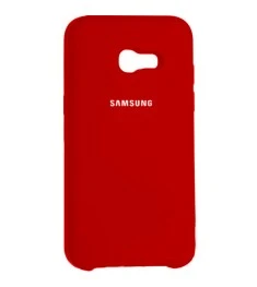 Силикон Original Case Samsung Galaxy A7 (2017) A720 (Красный)