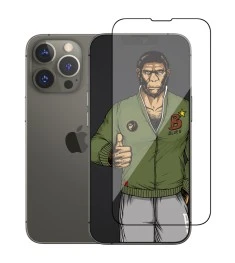 Защитное стекло 5D Welement Dustproof HD Apple iPhone 13 / 13 Pro / 14 / 16E Bla..