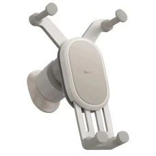 Автодержатель Baseus Stable Gravitational Car Mount Pro SUWX030002 15W (Кремовый Белый)