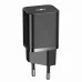 Baseus Super Si Quick Charger 20W PD QC EU (1Type-C) (Black) CCSUP-B01