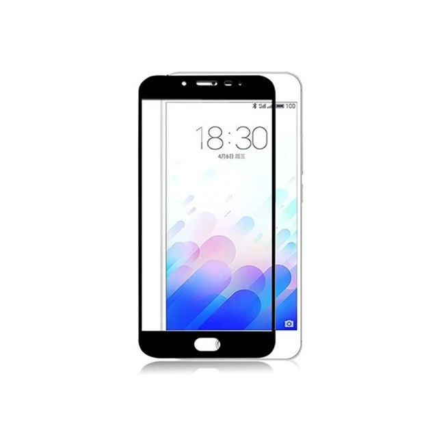 5D Защитное стекло для Meizu M3s / M3 Mini Black